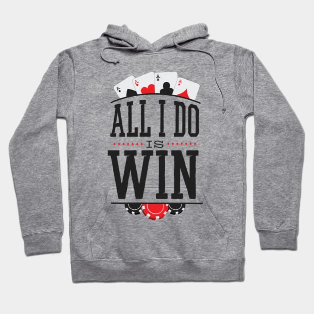 ALL I DO IS WIN Hoodie by GoshaDron